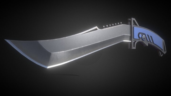 Knife 2 3D Model