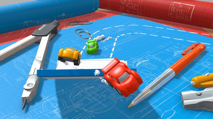 Tiny Tires 3D Model