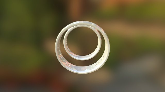 Cinta White Gold 3D Model