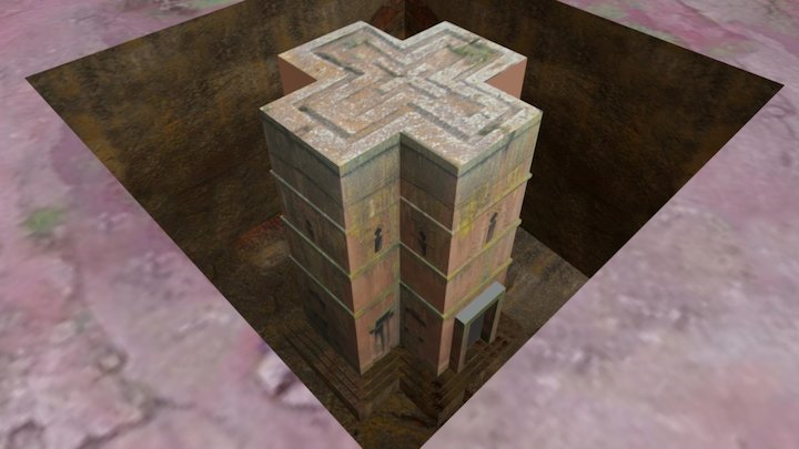 Lalibela (Church of St. George) 3D Model