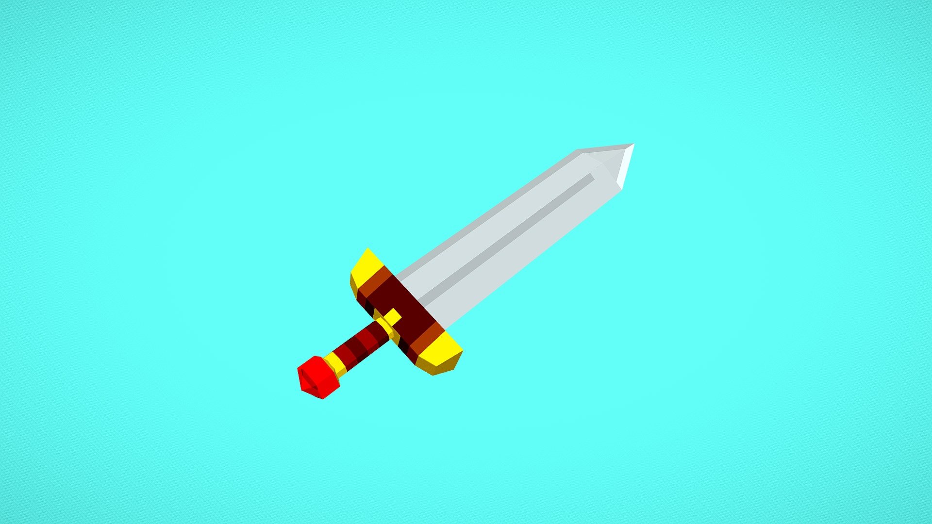 Low-Poly Sword - Download Free 3D model by Andy353 [9e9d13b] - Sketchfab