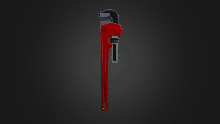 Pipe Wrench | Free 3D Download | Game ready 3D Model