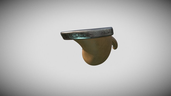 Shofar 3D Model