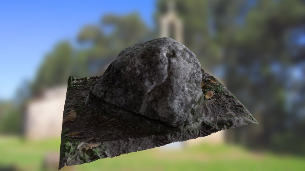 Pedra da Serpe (con restauración virtual)