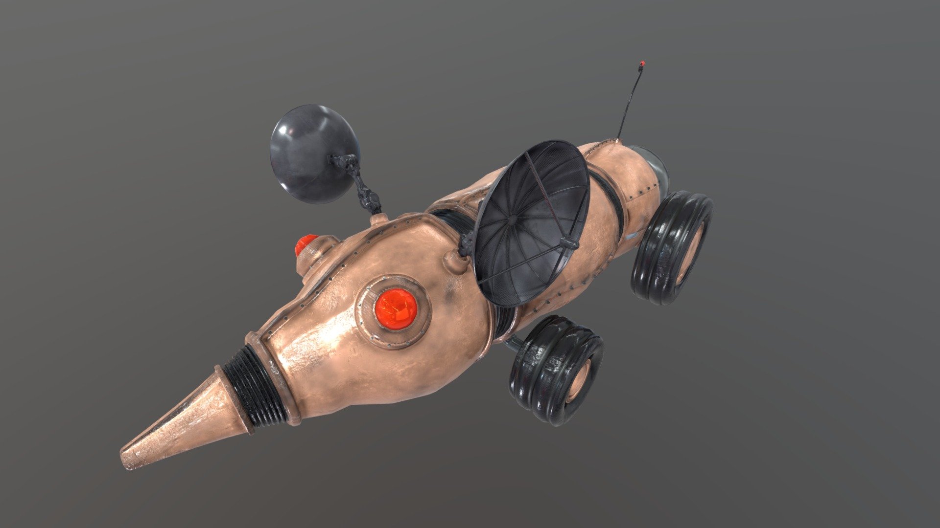 Robotic Mouse Toy 3D model by sebslom [9e9e4e6] Sketchfab