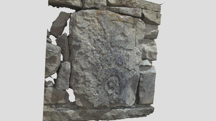 Old Goor mosque stone 3D Model