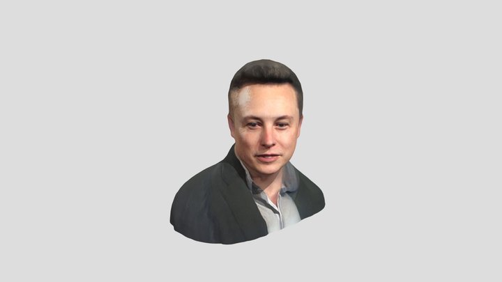 Elon Musk 3D Model