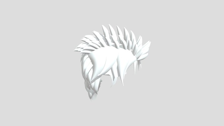 Boy Hair 3D Model