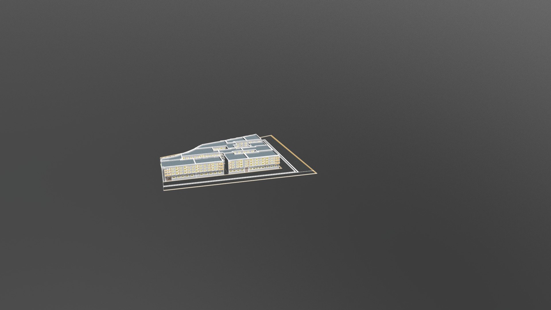 Maquette 3D à partir du nuage de points 3D