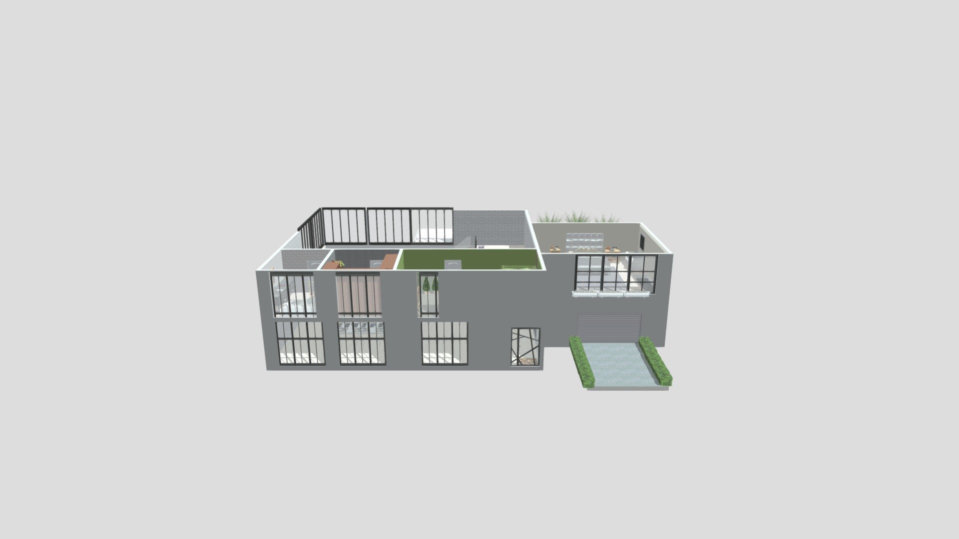 Modern Mansion - Download Free 3D model by Home Design 3D ...