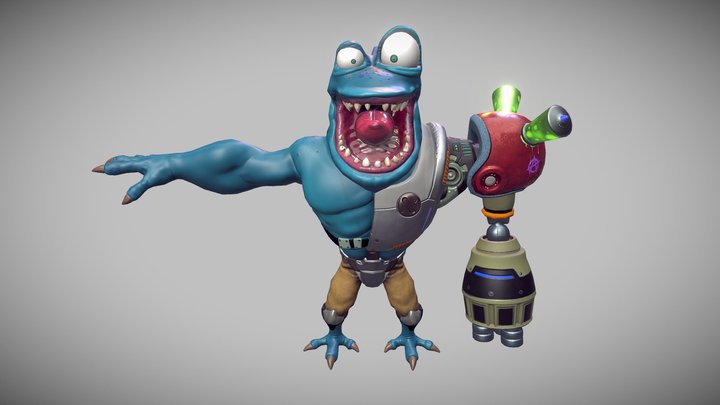 Zheros Enemy (Skin) 3D Model