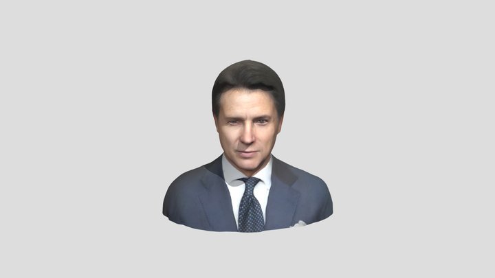Giuseppe Conte – Modello 3D gratuito STL
