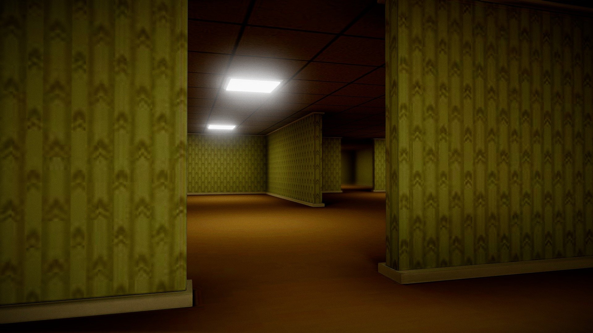 Backrooms Tutorial Level - Download Free 3D model by LeandeR2_RN ...