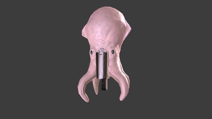 Laser Squid 3D Model