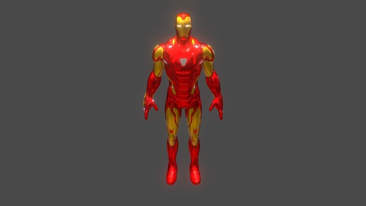 IRONMAN MK 85 3D Model