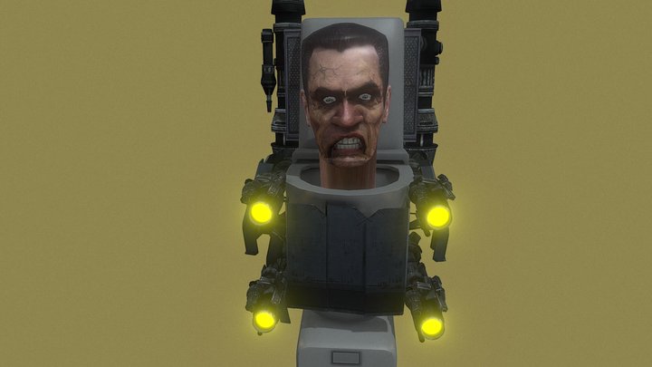 broken gman – Kostenloses 3D-Modell STL