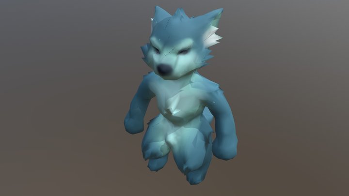 wolf 3D Model