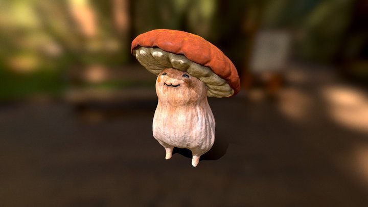 Shroomster 3D Model