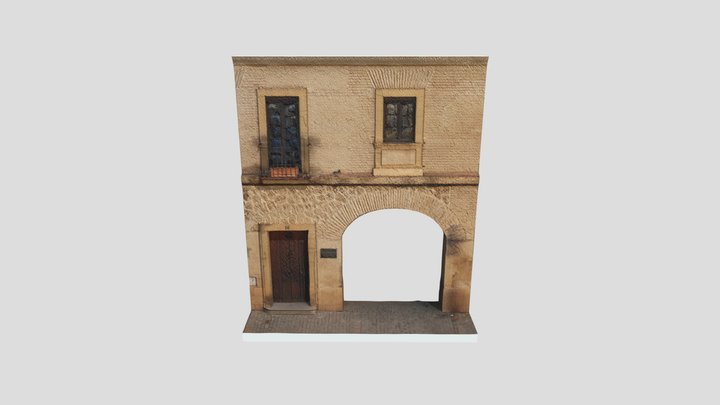 Fachada Casa de la Moneada 3D Model