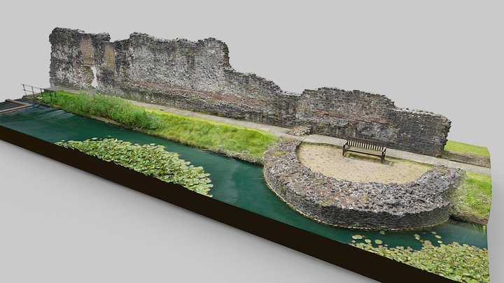 London Roman Wall Barbican
