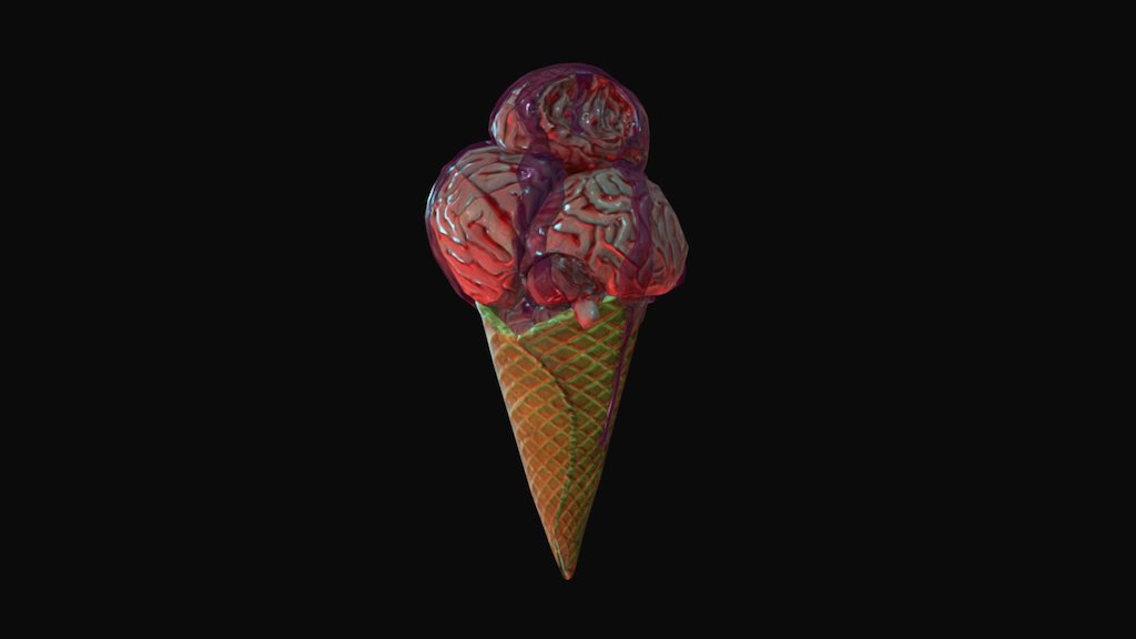 Brain Cone - 3D model by fsanin [9ea842e] - Sketchfab