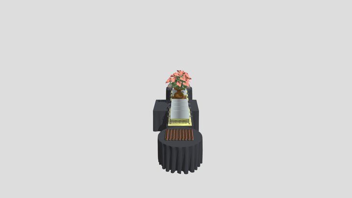 MEJA PRASMANAN GALLA DINNER – Gratis 3D-model STL