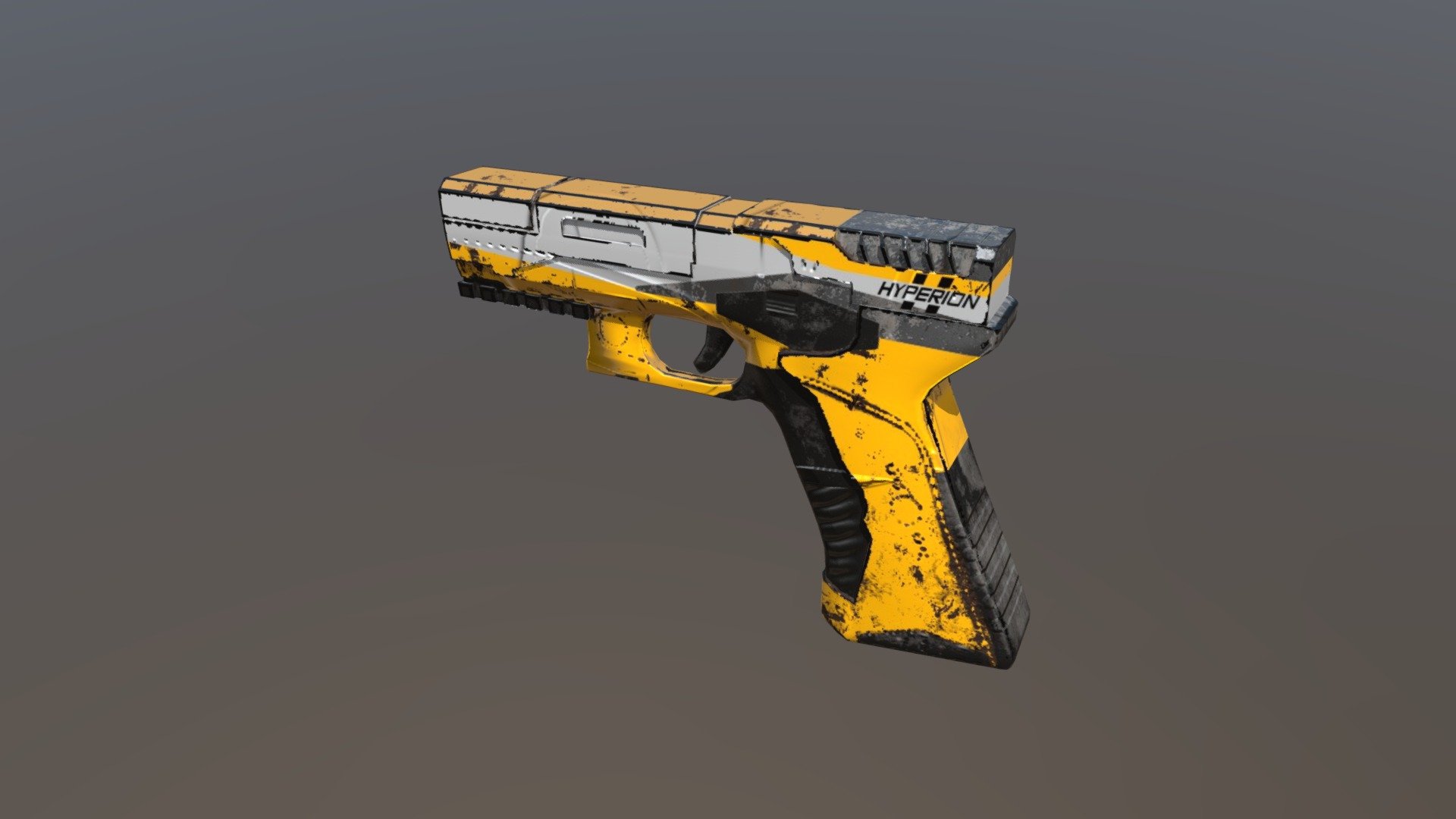 HYPERION_PISTOL_BORDERLANDS2 3D model by Fabio.Boer [9eaa18d] Sketchfab