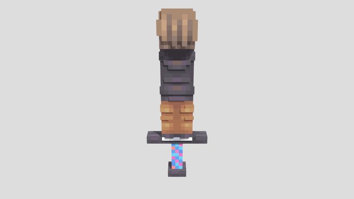 Mr Beast Sword 3D Model
