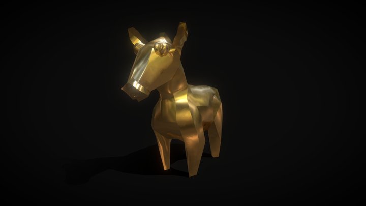 Sparks way home: Collectible mule 3D Model