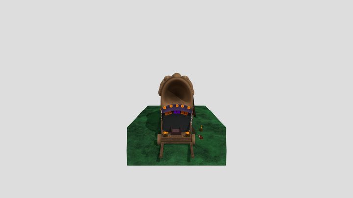 Carreta de Humberto 3D Model