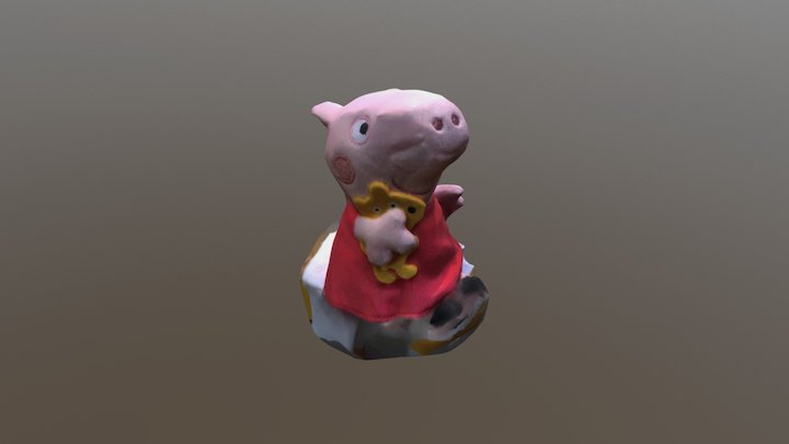 Pig02 Obj 3D Model