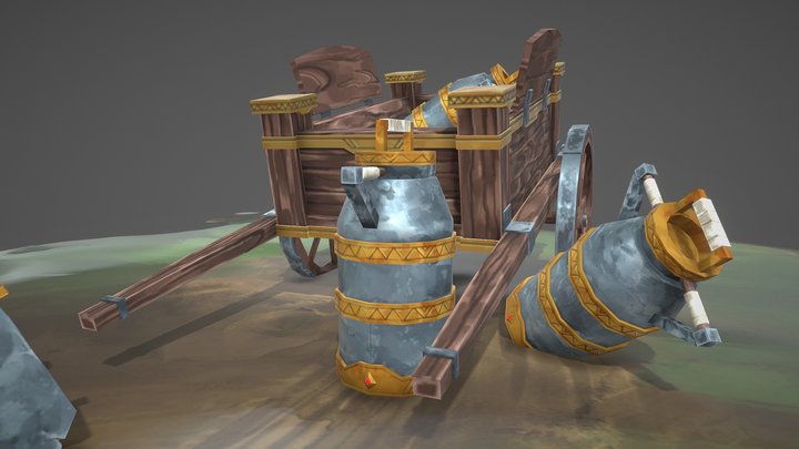 [Student work] Dwarf daily tools 3D Model