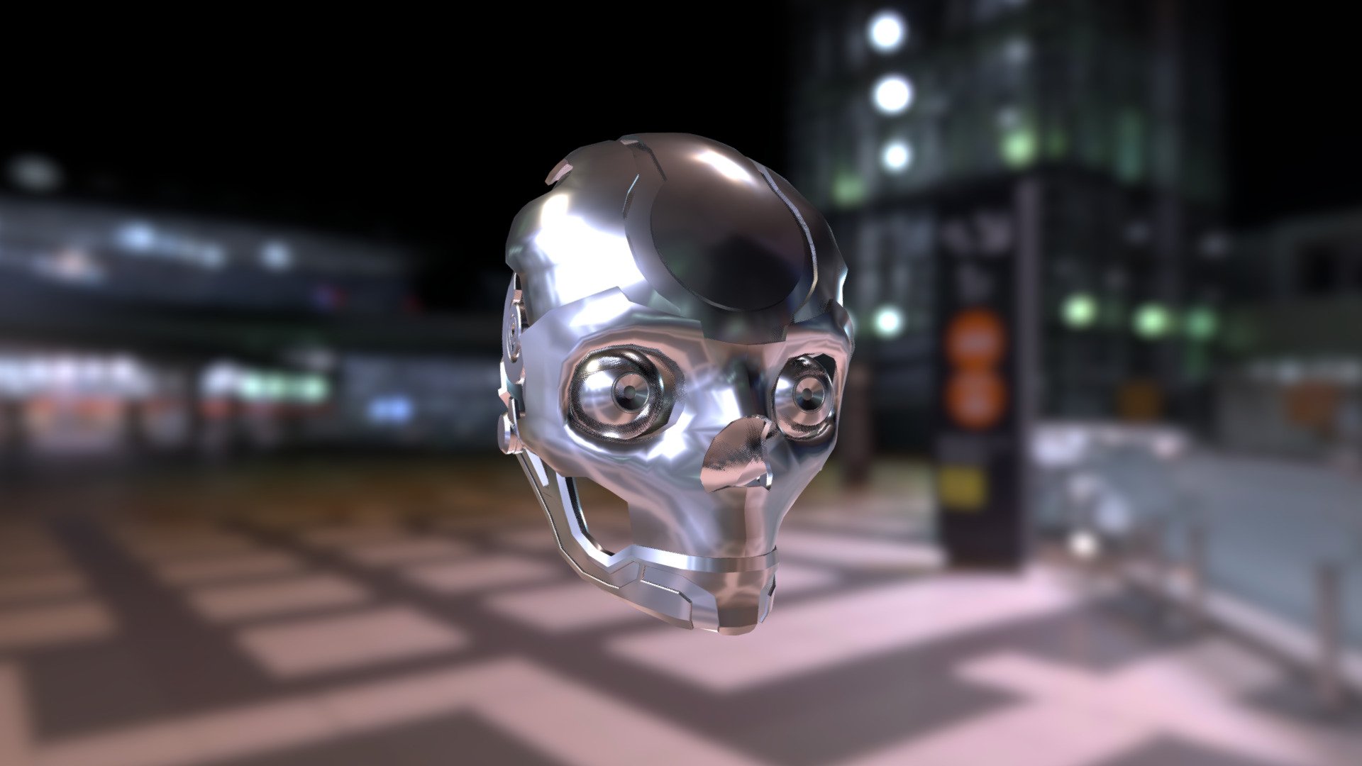 Bot Head Unfinished 01 - 3D model by Putcho1994 [9ead7f0] - Sketchfab