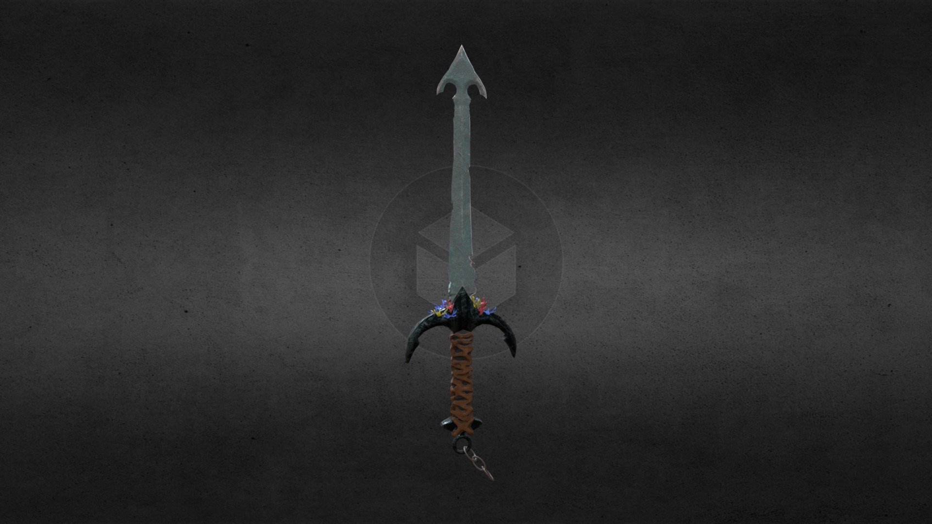 aquatic sword - 3D model by shawnDeMenezes (@shawn.dm03) [9eae3d3 ...