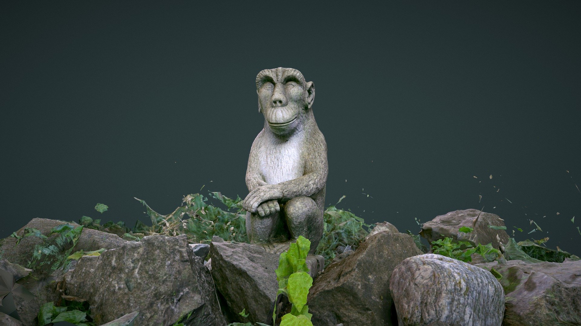 the wise monkey - 3D model by the.wise.monkey [9eae3dd] - Sketchfab