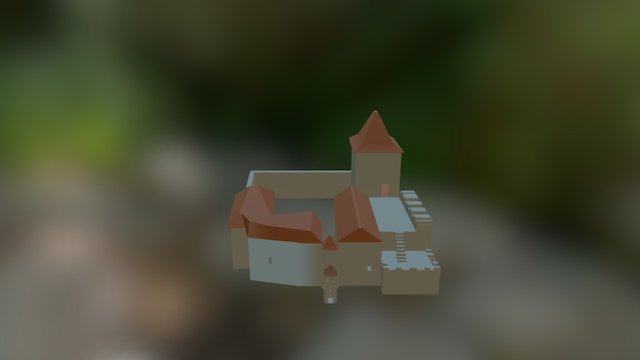 Frankenstein Castle 3D Model