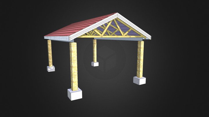 Carport 3D Model