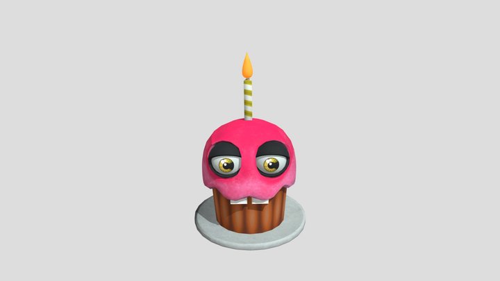 Chicas Cupcake Help Wanted 3D Model