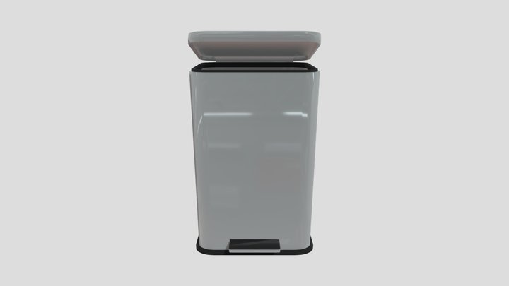 UMich EECS298 - Trashcan 3D Model