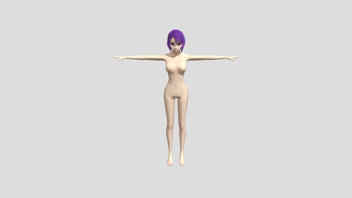 Reina Takuchi naked mode 3D Model