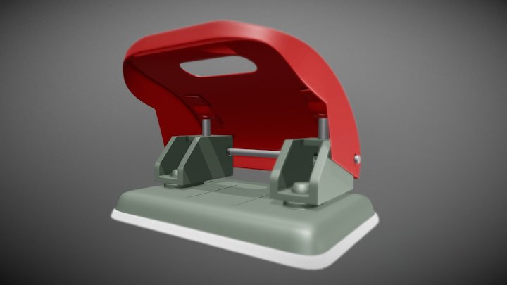 Hole punch machina 3D Model