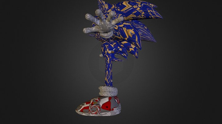 PC Computer - Sonic Generations - Sonic the Hedg 3D Model