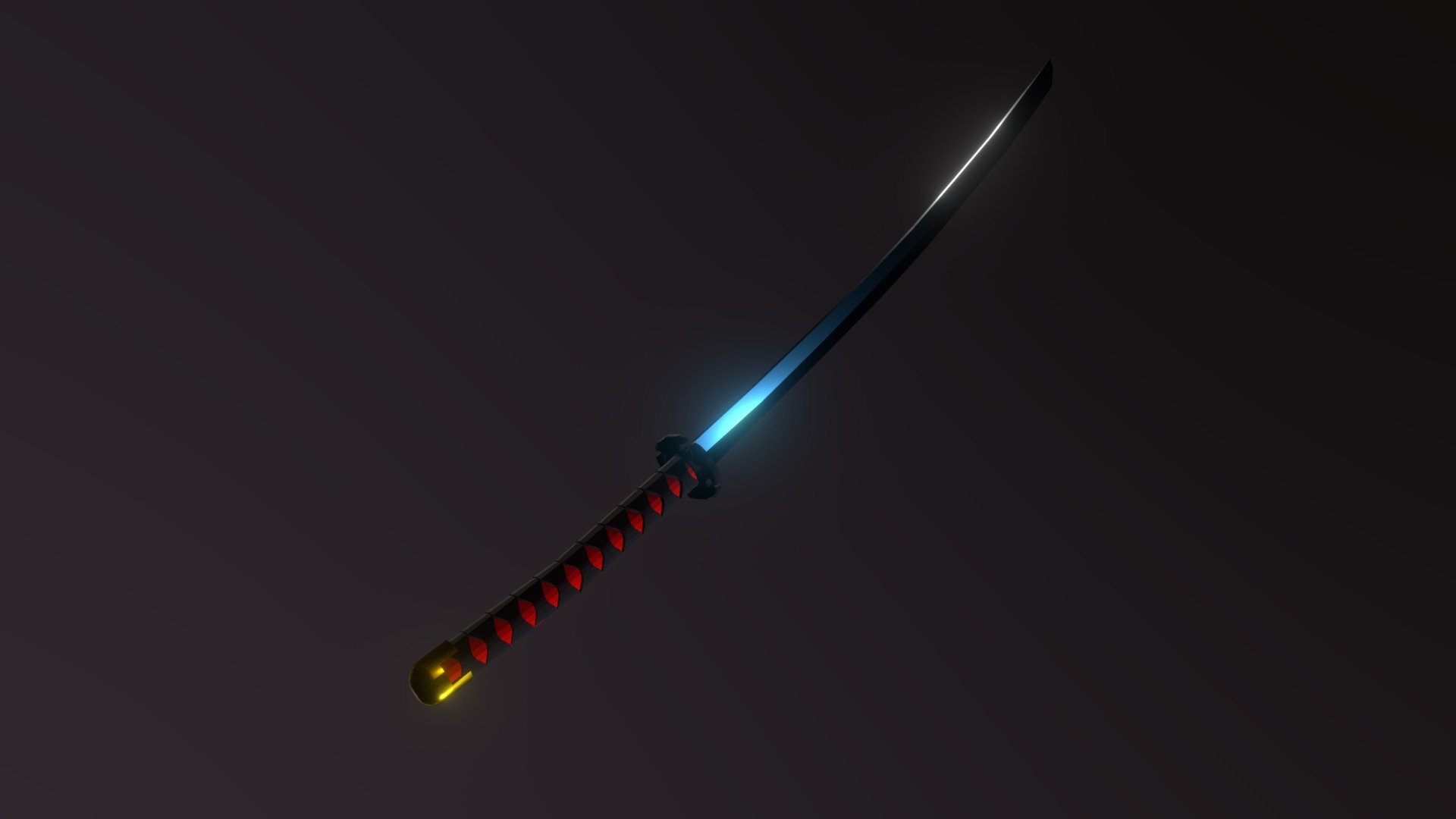 Katana Low poly