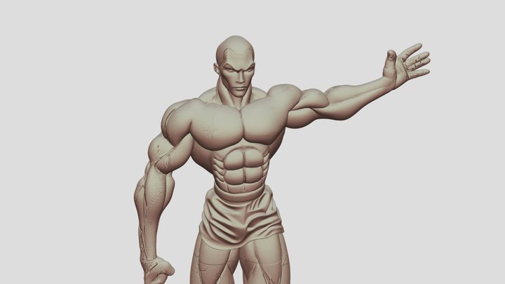Jack Hanma 3D Model