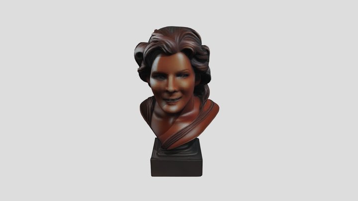 Patrizia Farsetti bust 3D Model