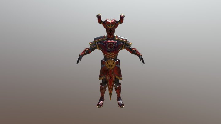 GART150 Outlaw of Fire Urakashi 2K 3D Model