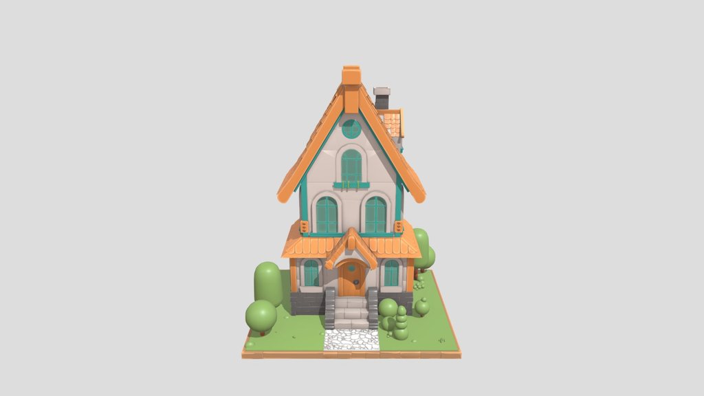 Stylized House 14