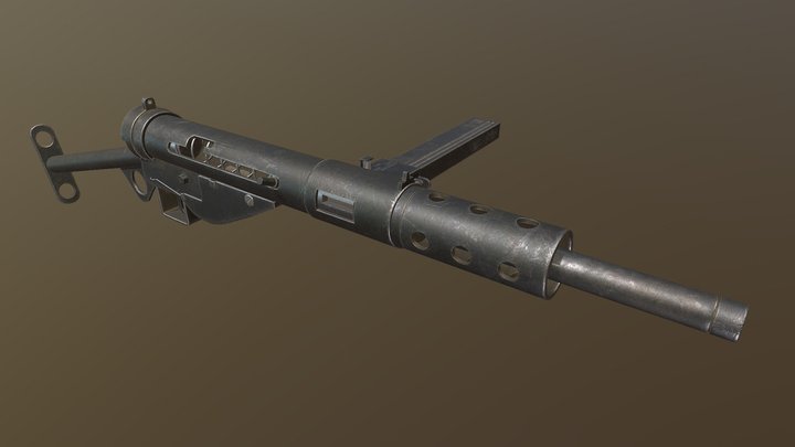 Sten MK. II 3D Model