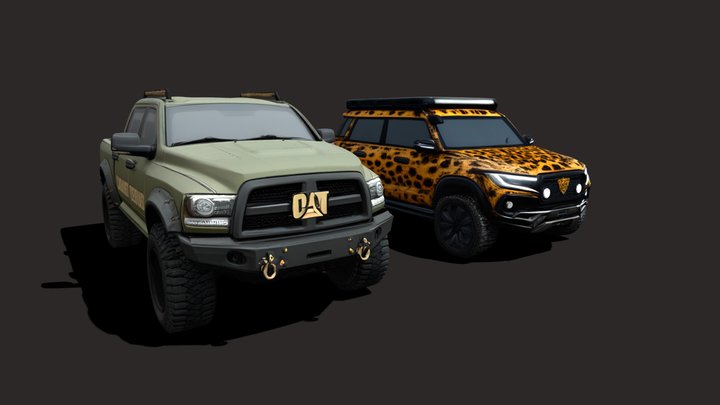 GEO-4X4- Custums – Kostenloses 3D-Modell STL
