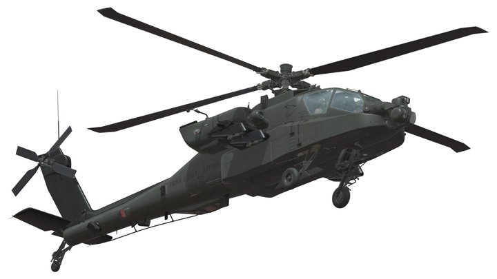 AH-64E Apache "Guardian" 3D Model